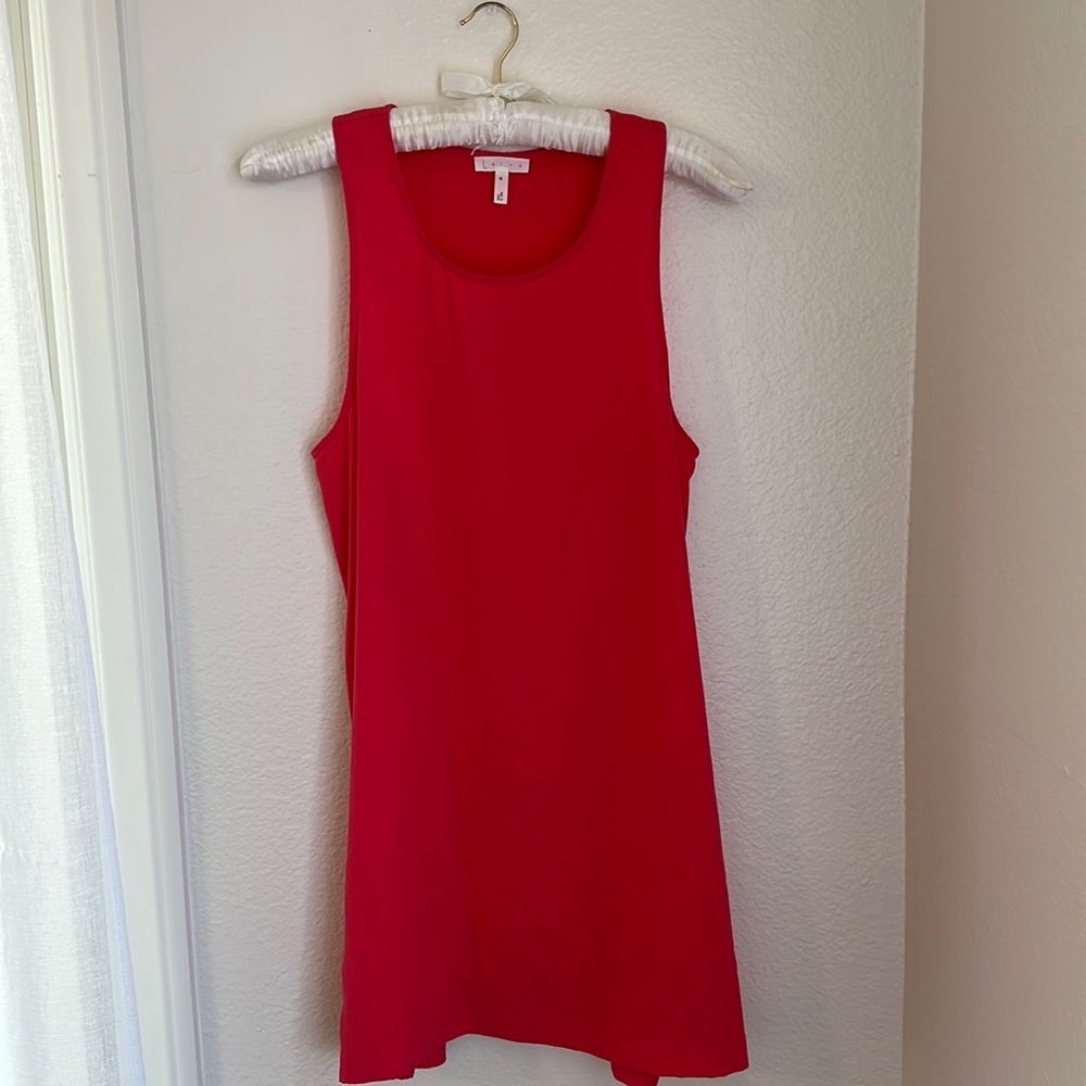 Leith by Nordstrom fuschia dress